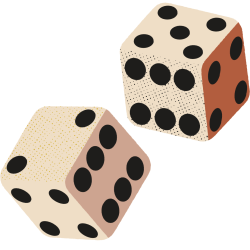 deux dés illustrant le jeu